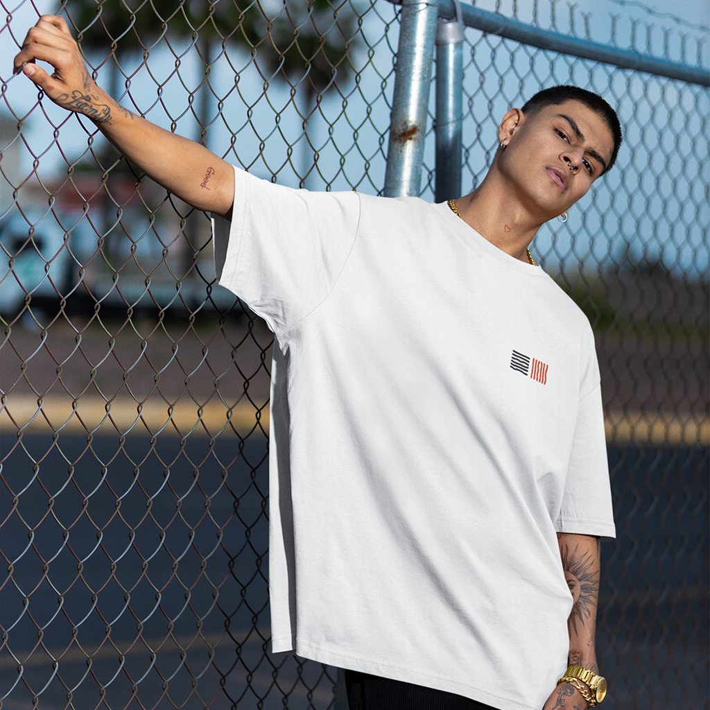 Camiseta oversize Lines