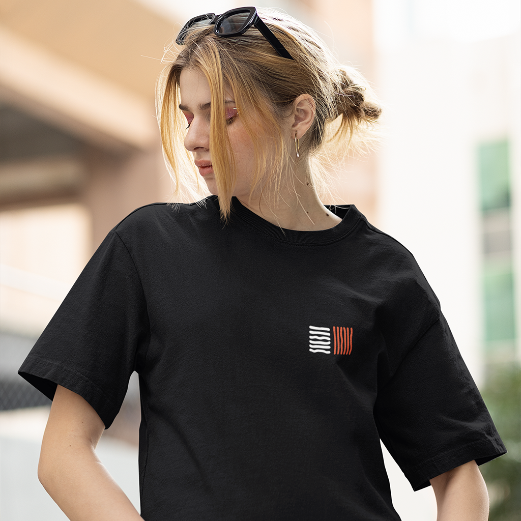 Camiseta oversize Lines