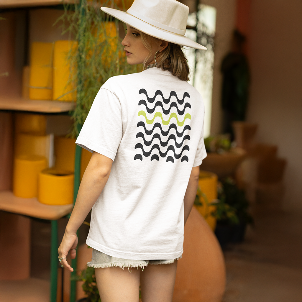 Camiseta oversize Waves