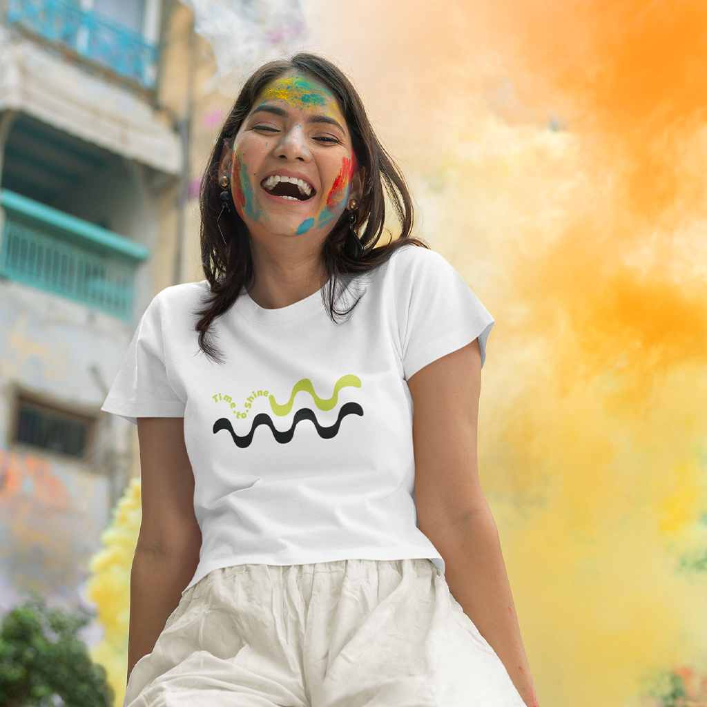 Crop top - Time to shine