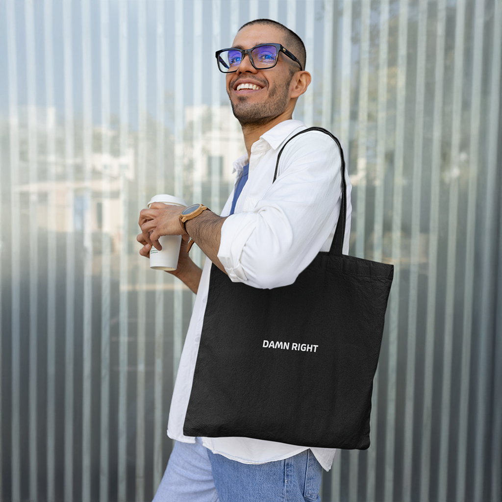 Eco tote bag - Damn right