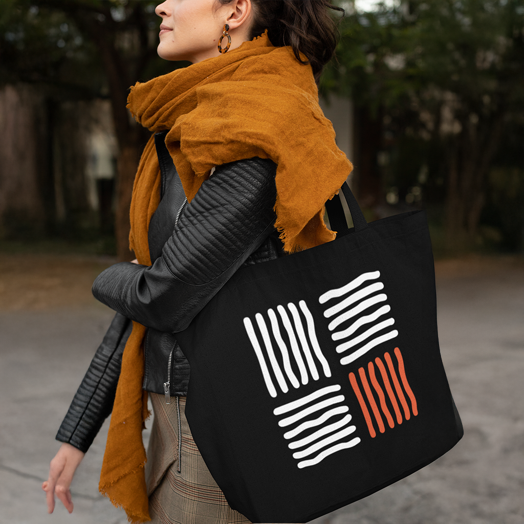 Eco tote bag Lines