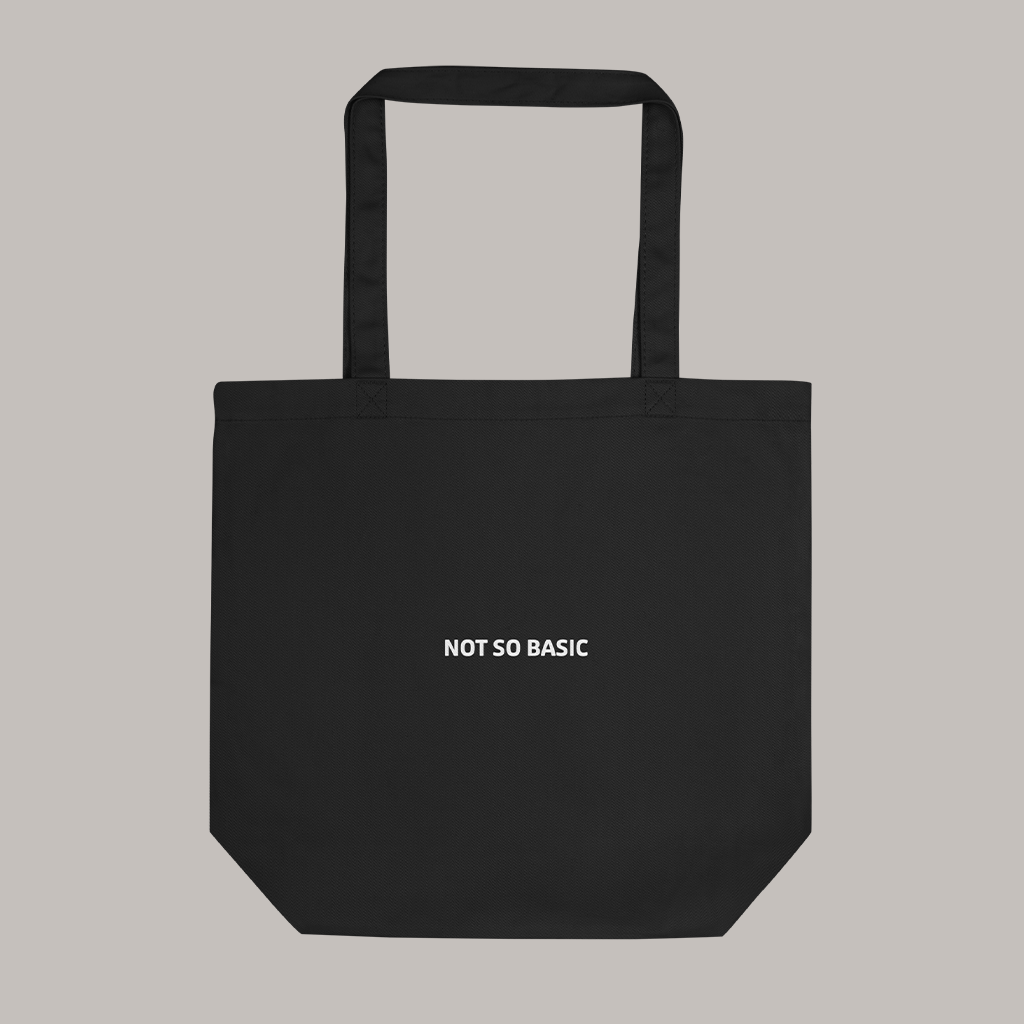 Eco tote bag - Not so basic