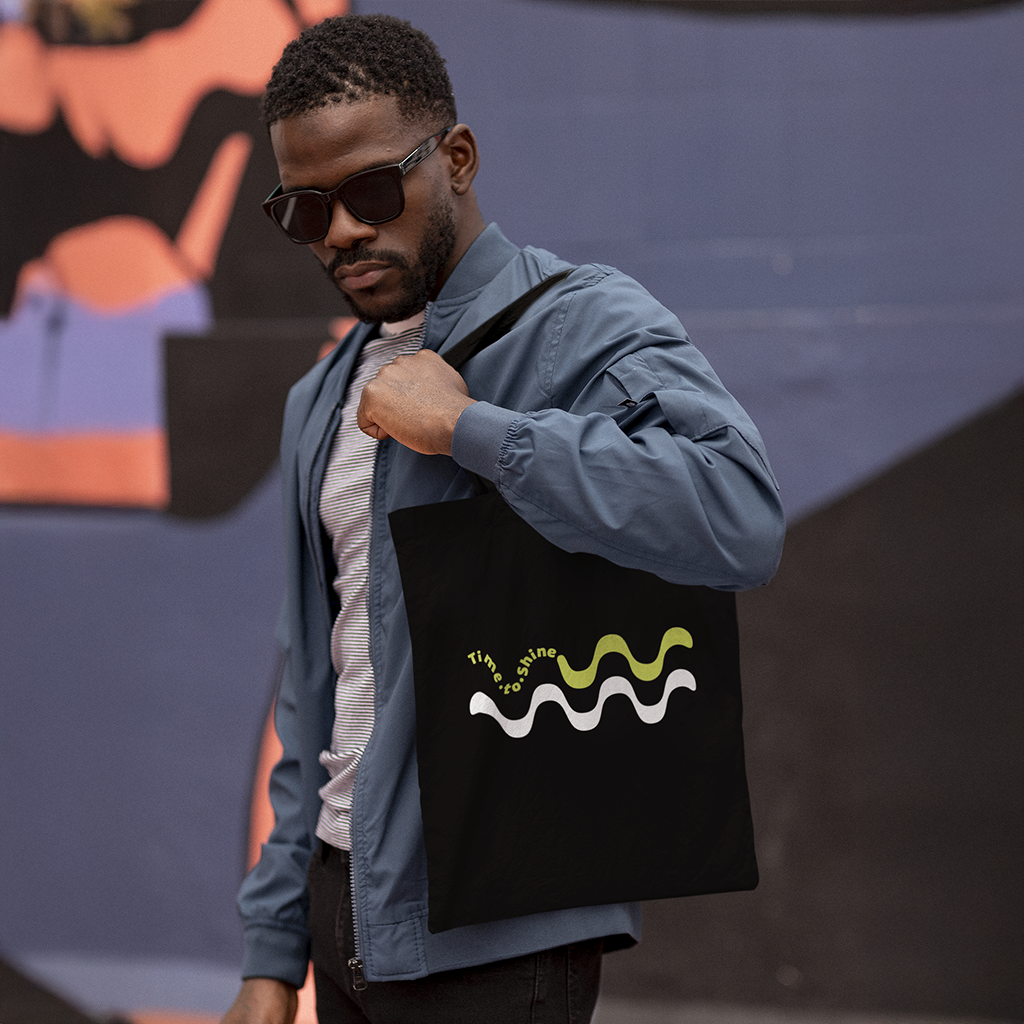 Eco tote bag - Time to shine