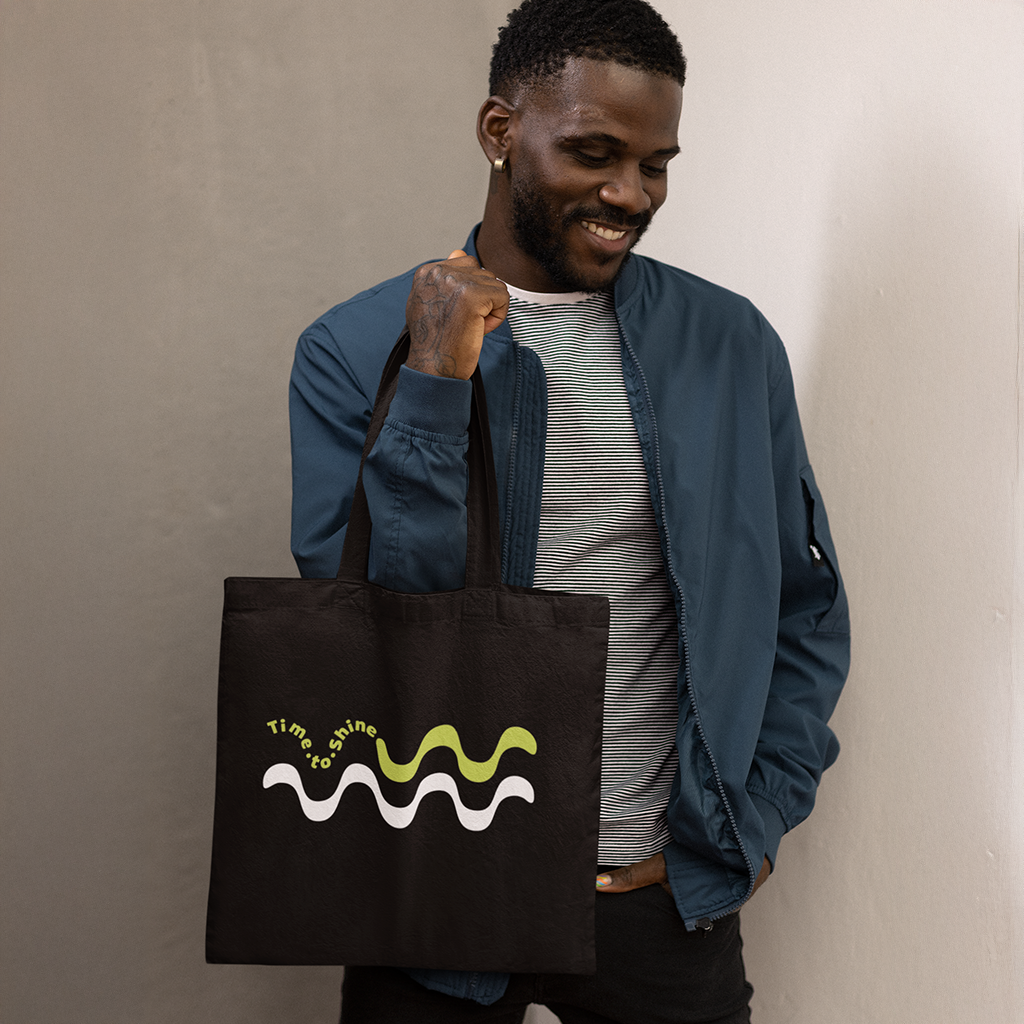 Eco tote bag - Time to shine