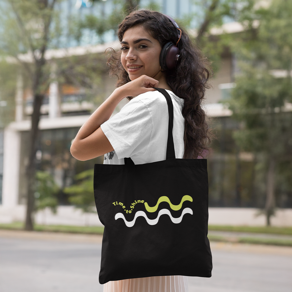 Eco tote bag - Time to shine