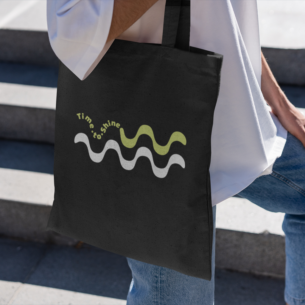 Eco tote bag - Time to shine