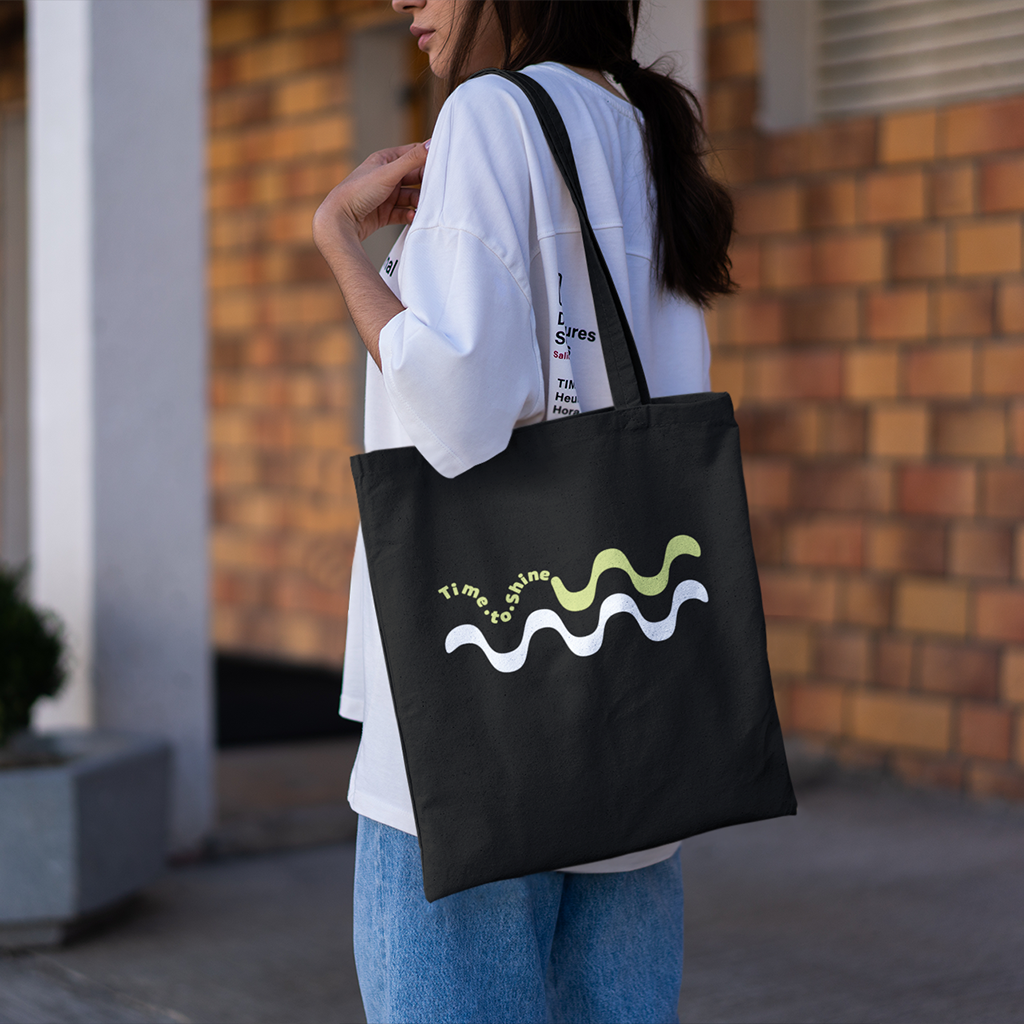 Eco tote bag - Time to shine