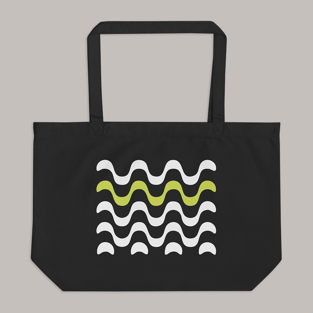 Eco tote bag Waves