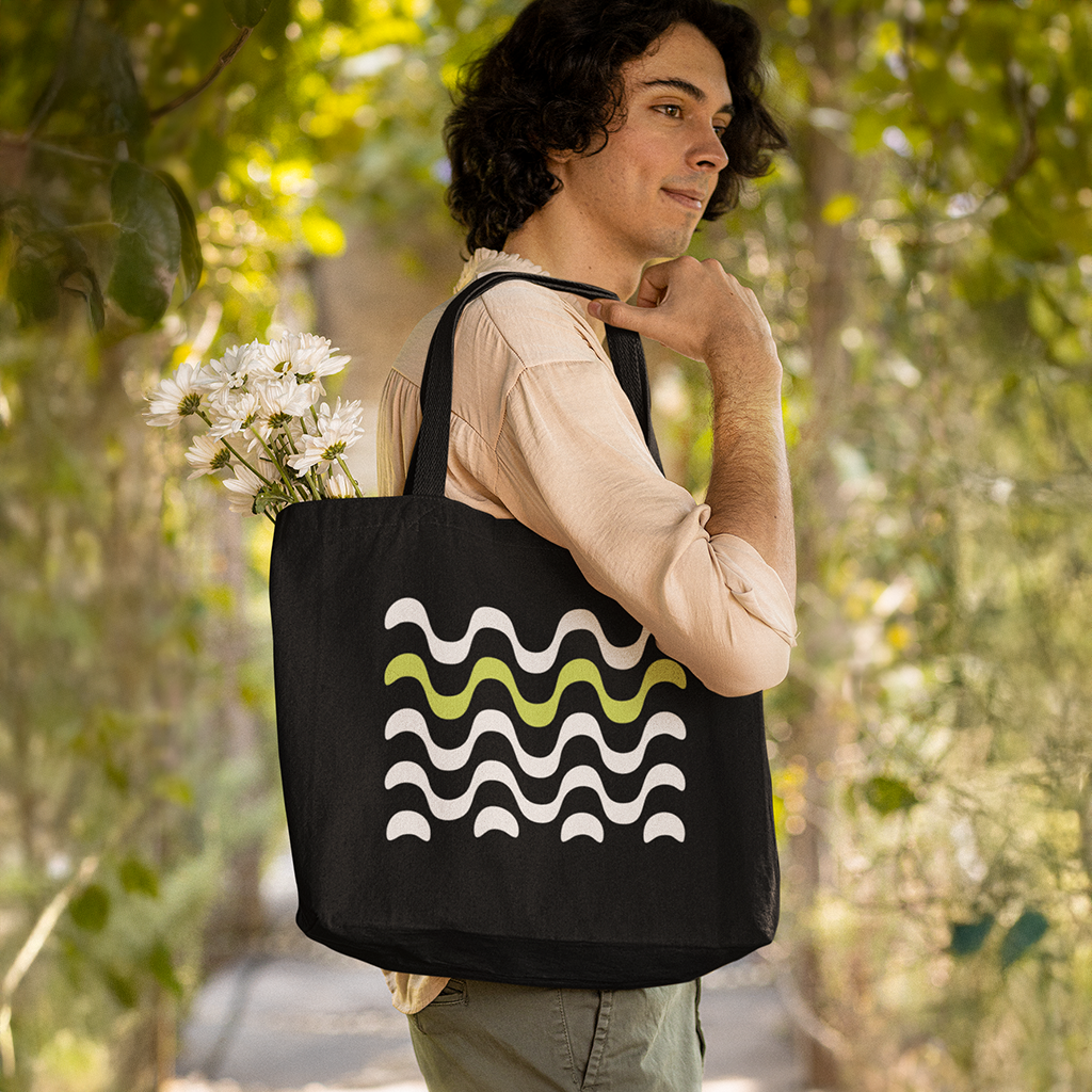Eco tote bag Waves