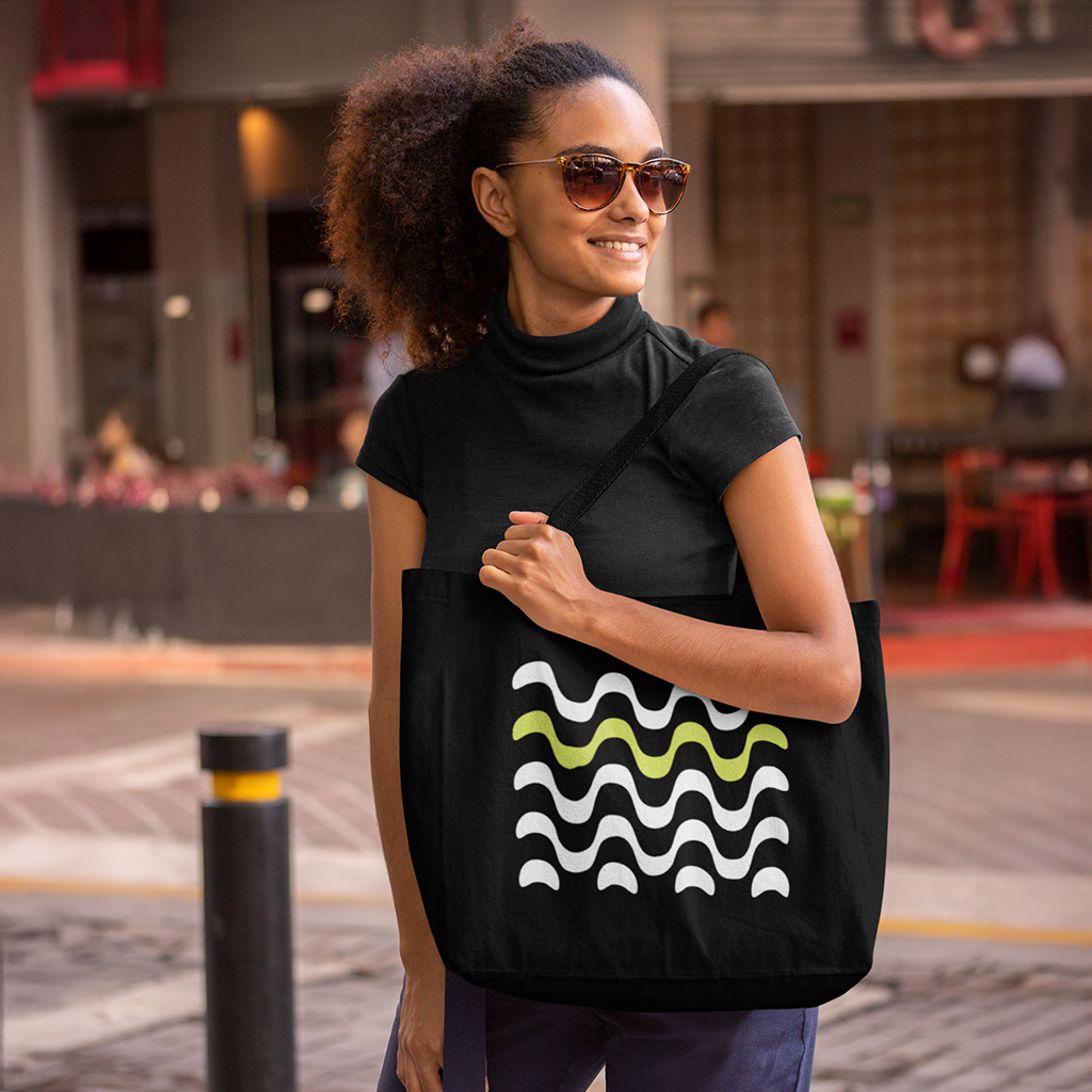 Eco tote bag Waves