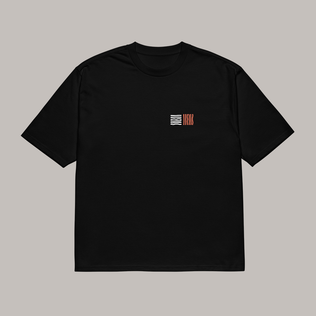 Camiseta oversize Lines