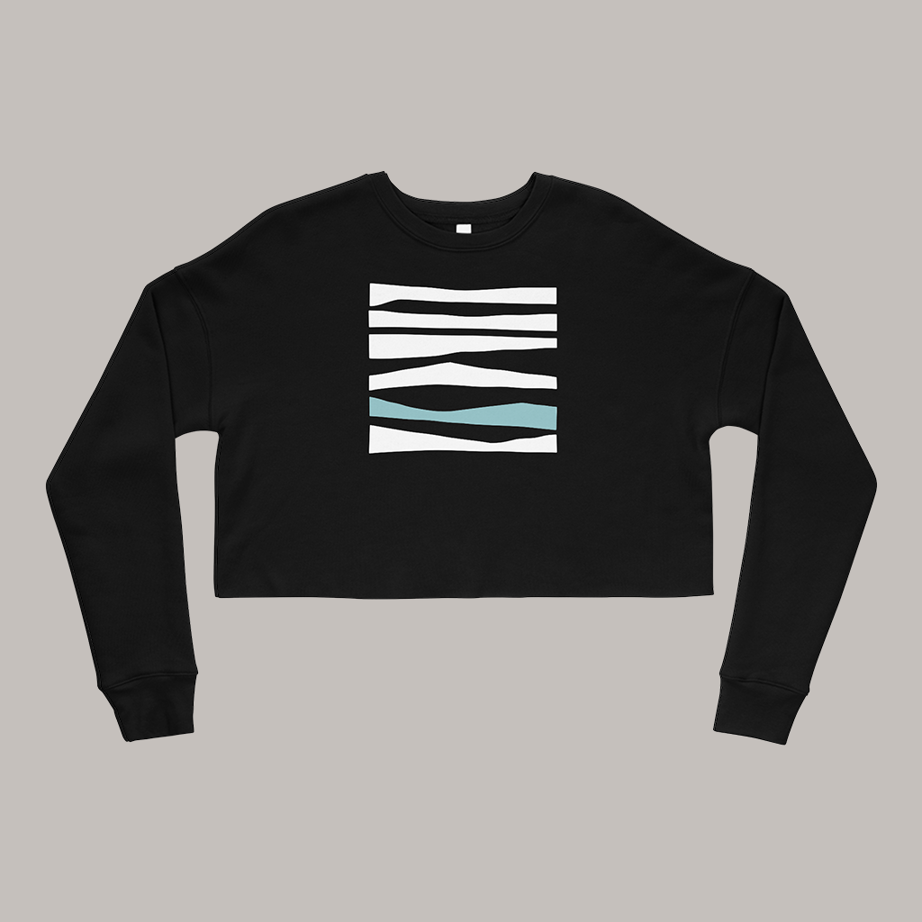 Sudadera crop Mountains