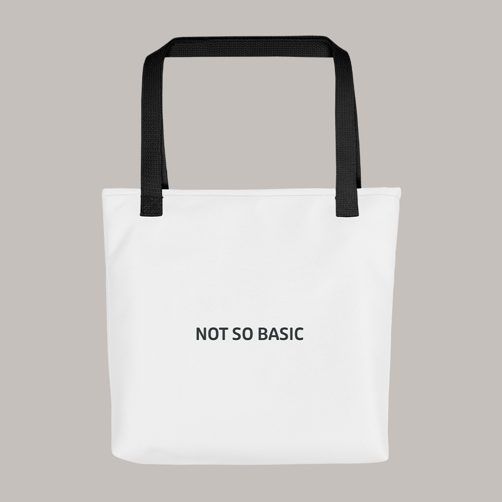 Tote bag - Not so basic