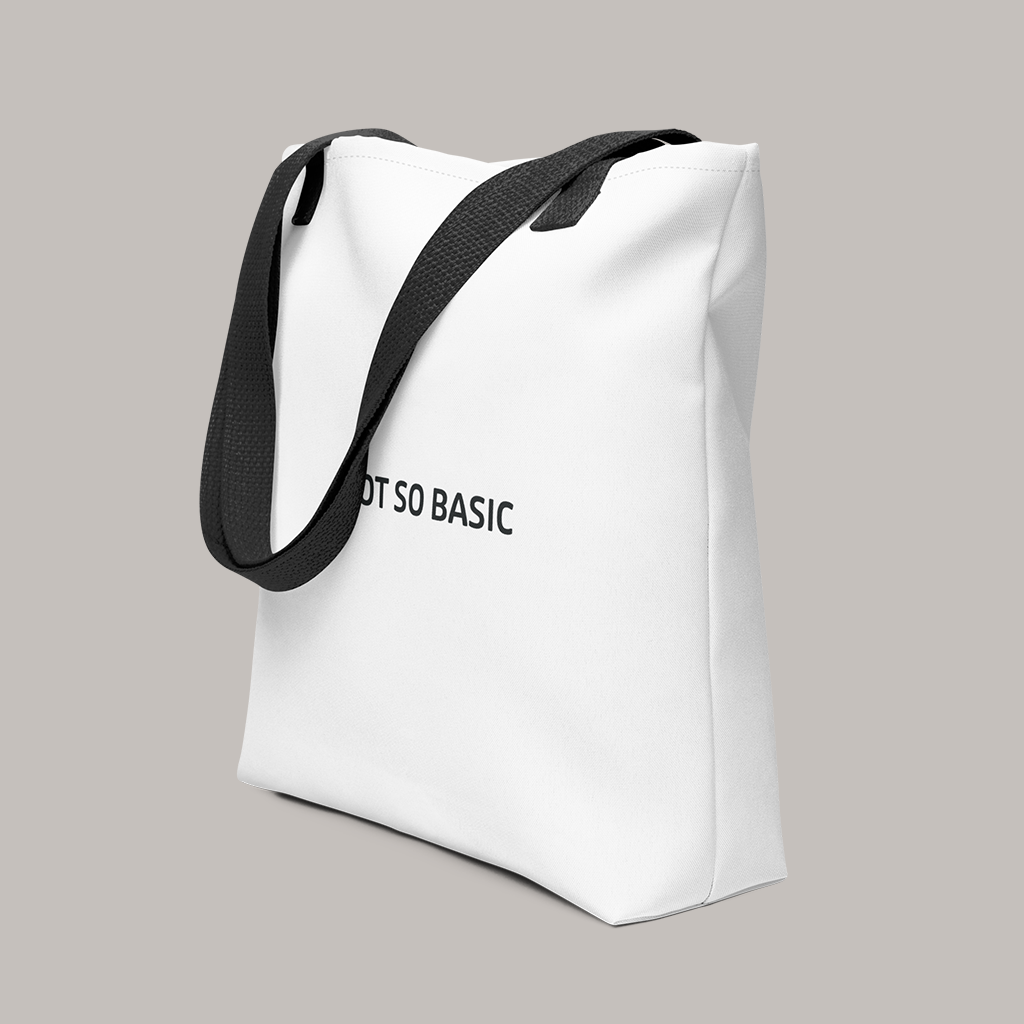 Tote bag - Not so basic