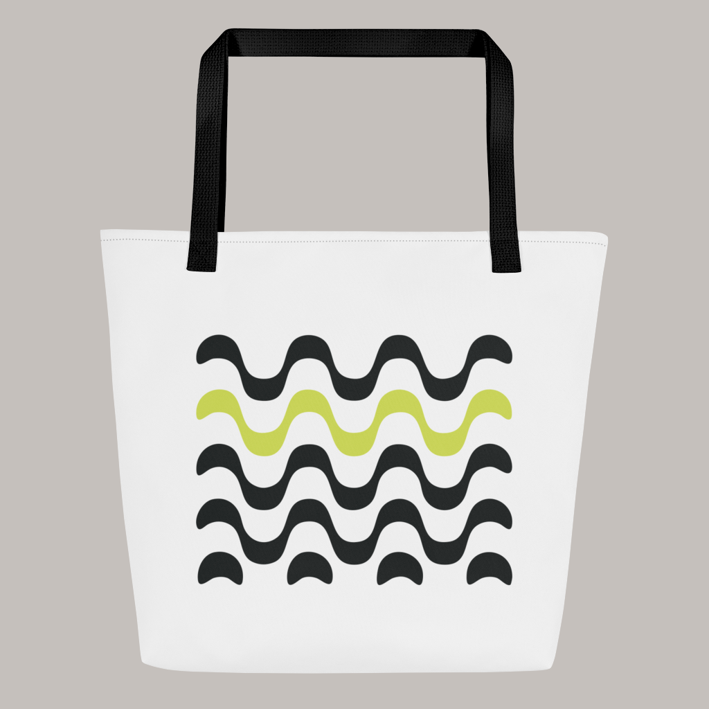 Tote bag Waves