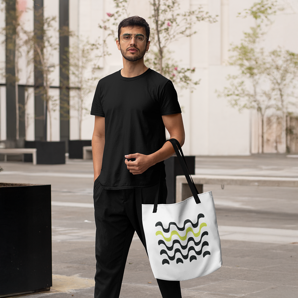 Tote bag Waves