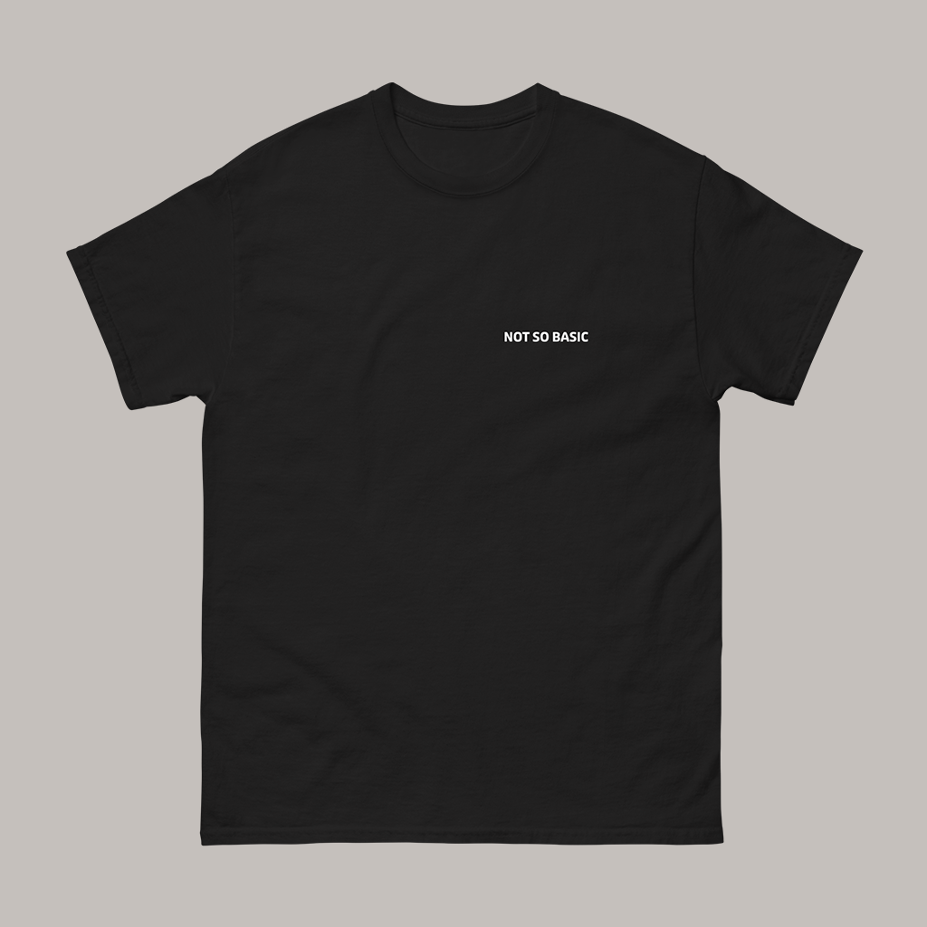 Camiseta - Not So Basic
