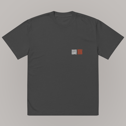 Camiseta oversize - Lines