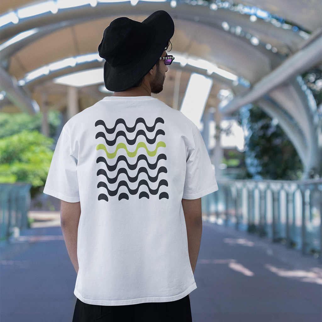 Camiseta oversize Waves