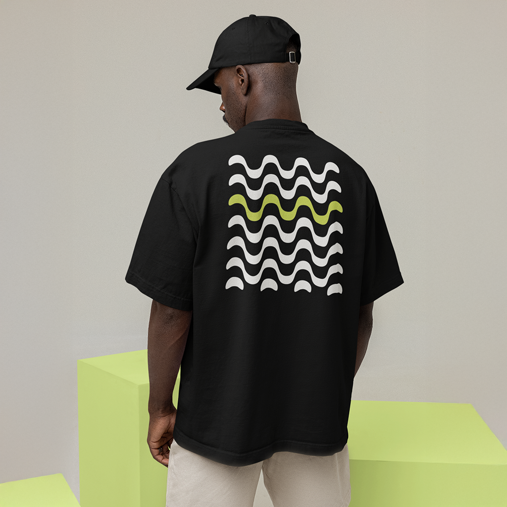 Camiseta oversize Waves