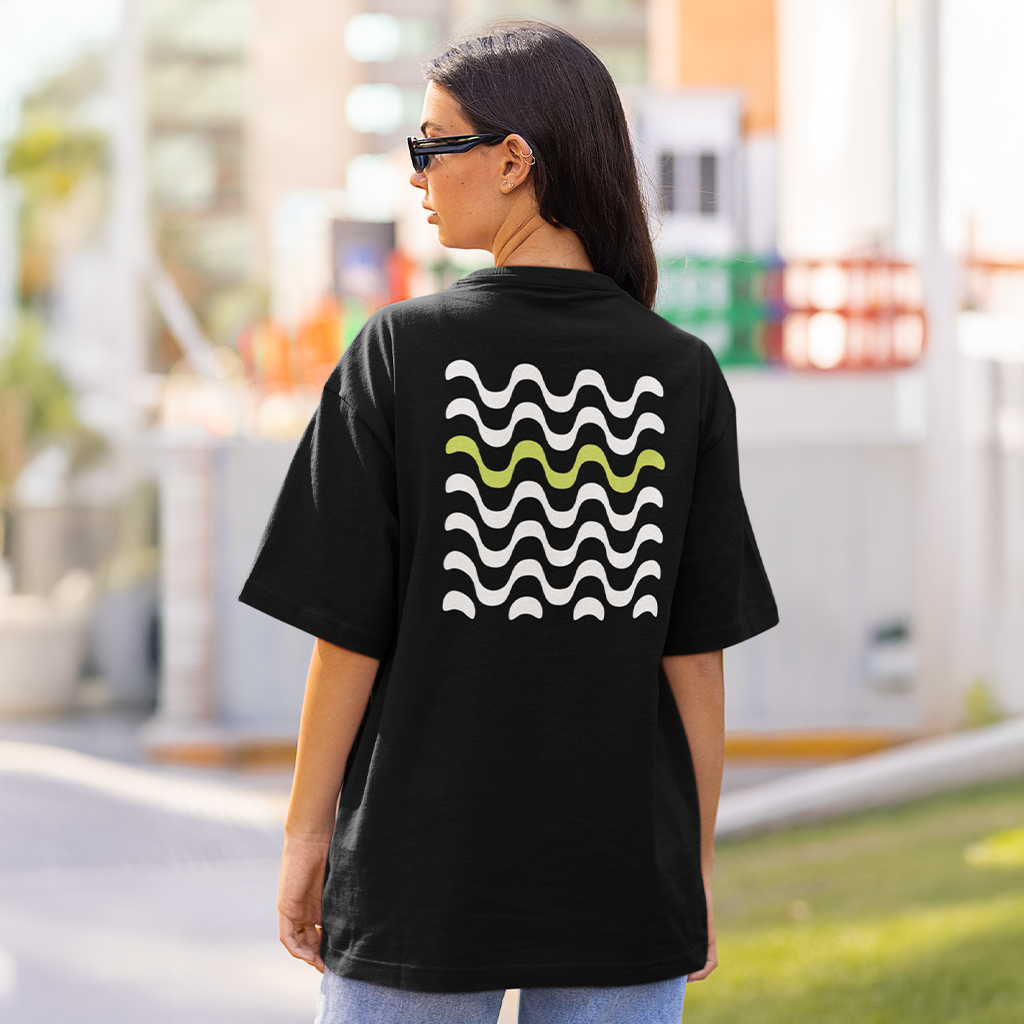 Camiseta oversize Waves
