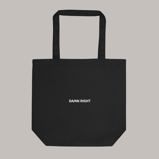 Eco tote bag - Damn right
