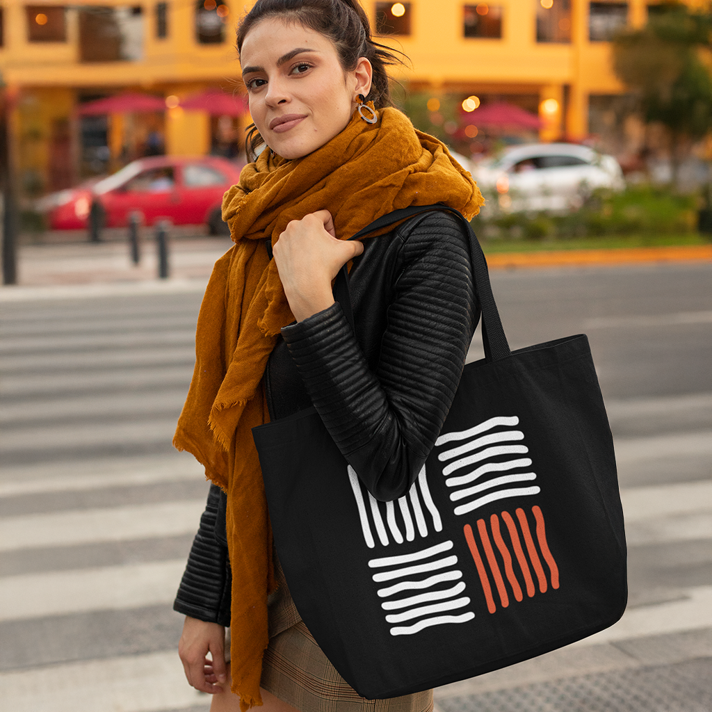 Eco tote bag Lines