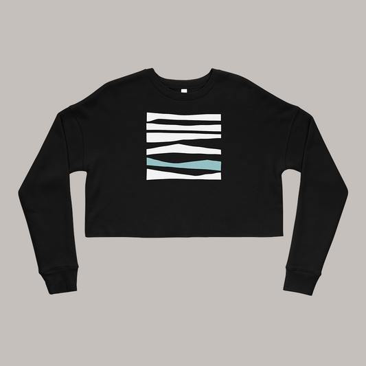 Sudadera crop Mountains