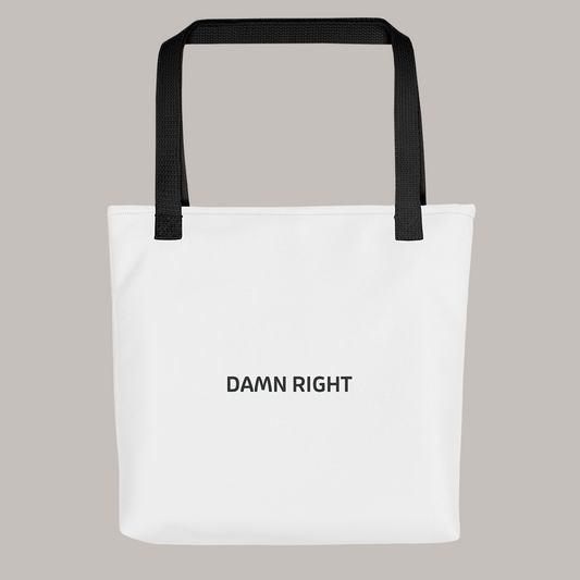 Tote bag - Damn right