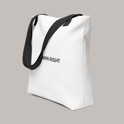 Tote bag - Damn right