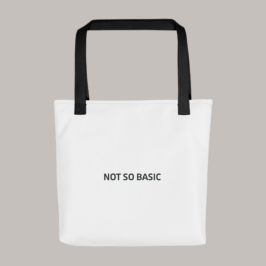 Tote bag - Not so basic