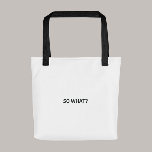 Tote bag - So what