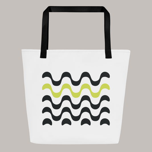Tote bag Waves